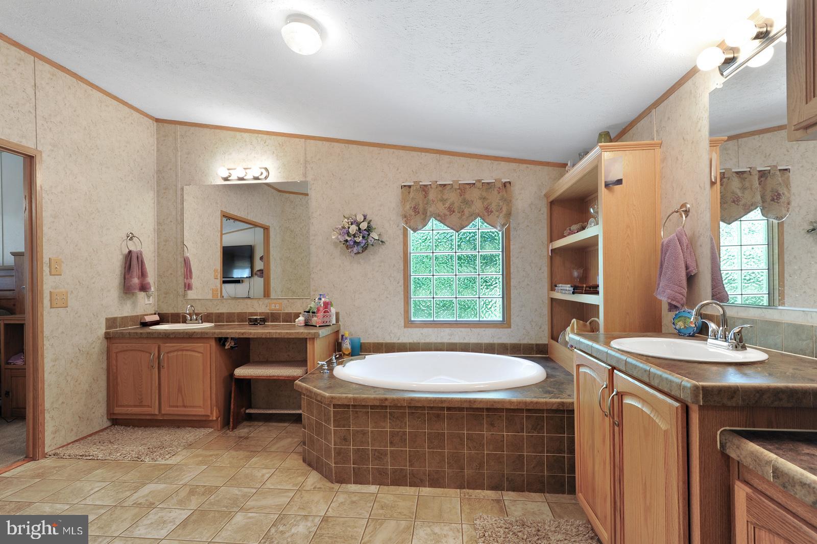 14443 Shiloh Church Road Laurel, DE 19956 - Photo 27 of 37 Master bath with separate sinks