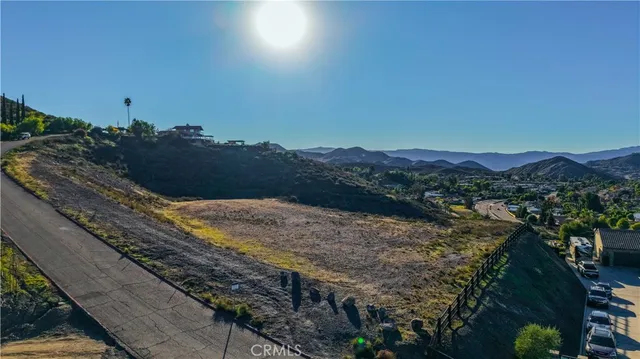 a view of outdoor space and mountain view
