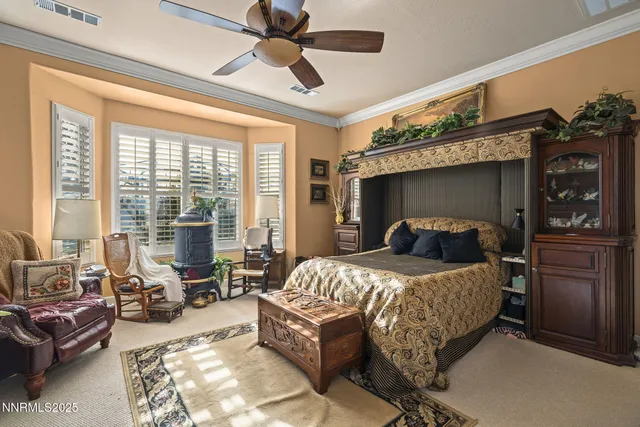 a spacious bathroom with a double vanity sink a mirror and a shower