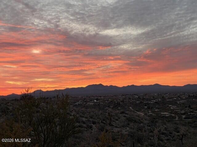 Nine East Rd Tucson Az 85750 Road Tucson, AZ 85739 - Photo 30 of 31 a view of a city with sunset view