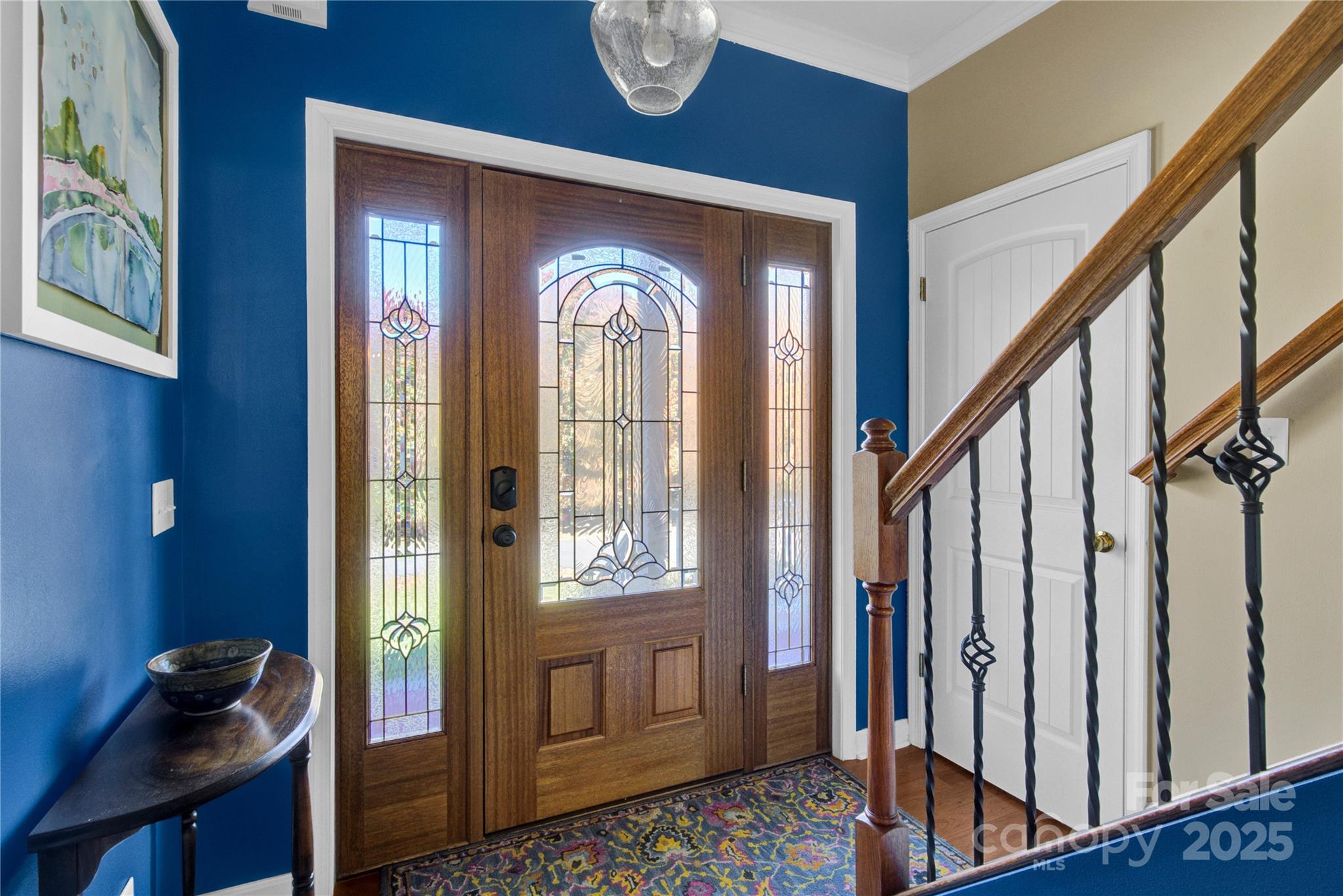 2441 27th Ave Circle Northeast Hickory, NC 28601 - Photo 8 of 45 a view of an entryway with wooden floor and door