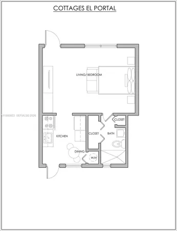 $1,675 | 8824 Northeast 2nd Avenue, Unit 8824, El Portal, FL 33138