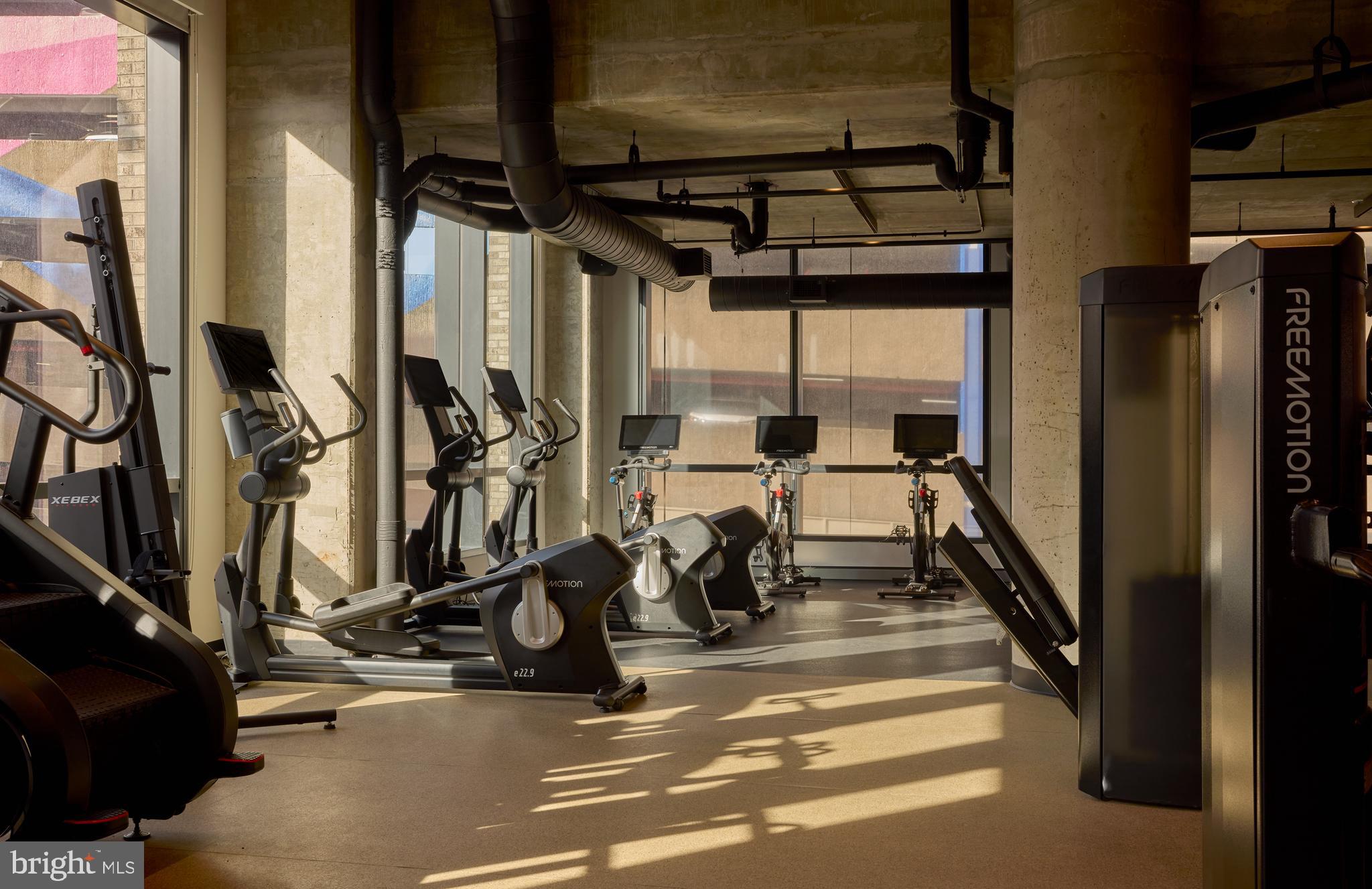 1134 Sansom Street, Unit 2BPH1914 Philadelphia, PA 19107 - Photo 11 of 33 a view of a room with gym equipment