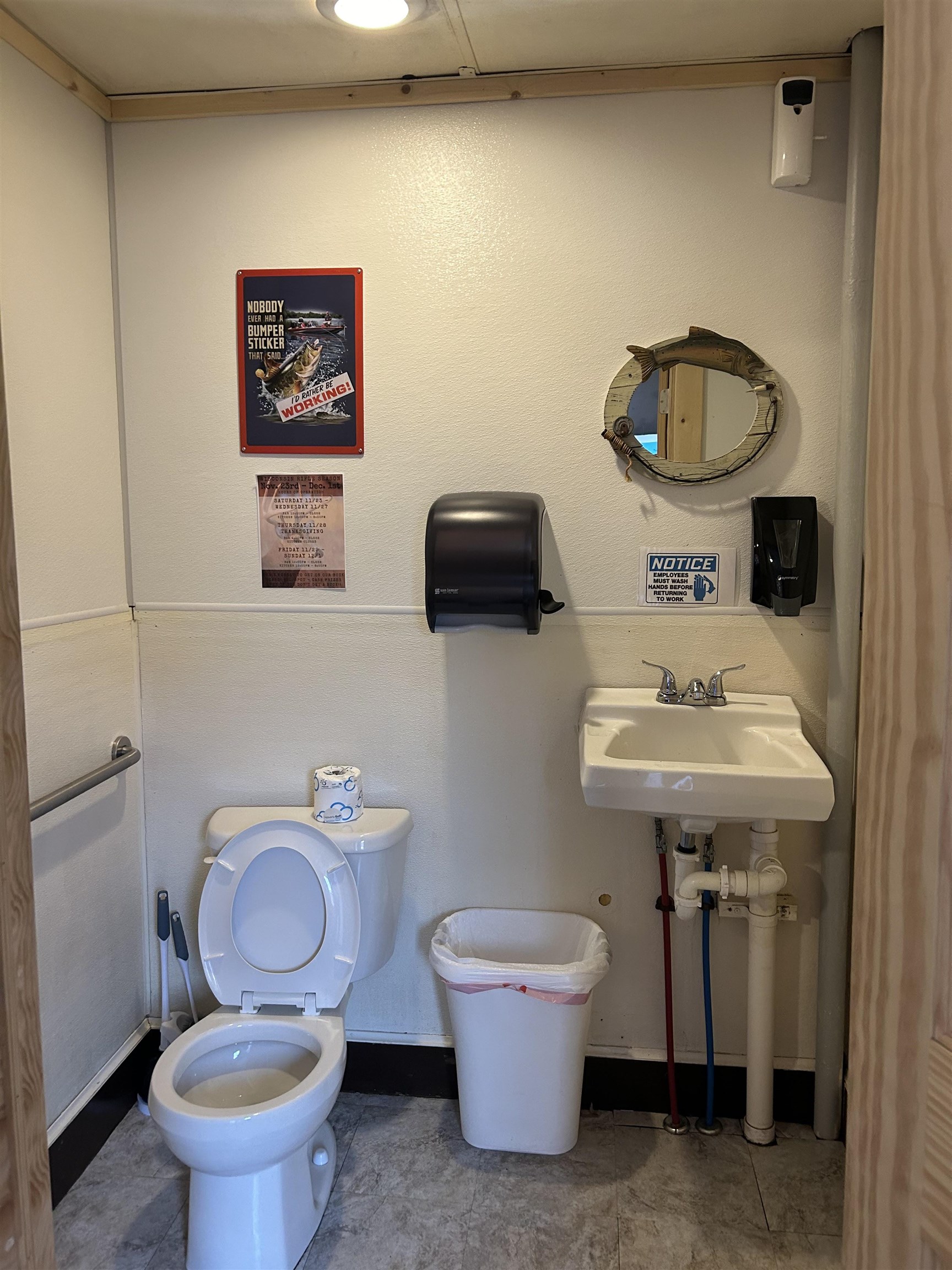 59460 Main Street Mason, WI 54856 - Photo 15 of 18 Bathroom with toilet