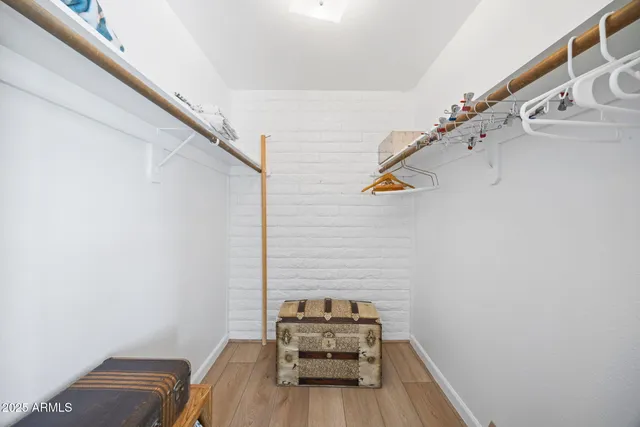 a view of a hallway with stairs