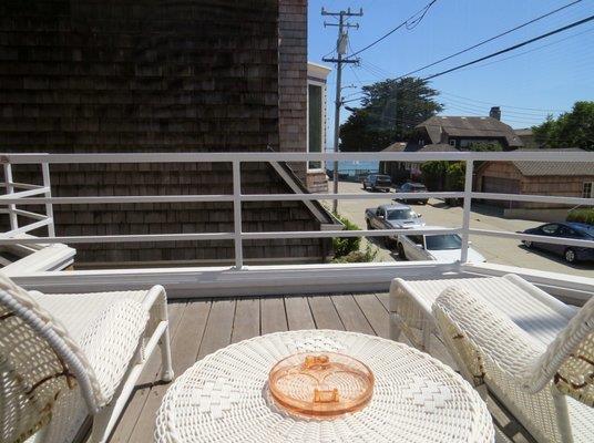122 2nd Avenue Santa Cruz, CA 95062 - Photo 6 of 86 a view of a balcony and chairs