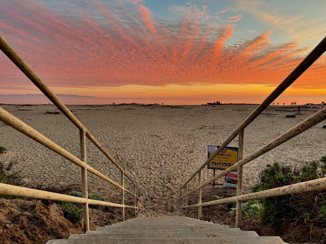 122 2nd Avenue Santa Cruz, CA 95062 - Photo 77 of 86 a view of an ocean from a balcony