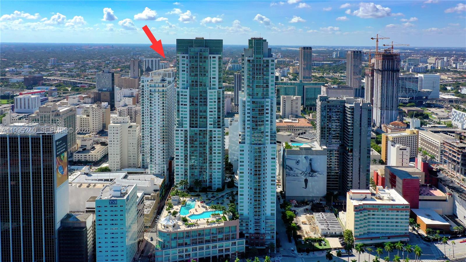 253 Northeast 2nd Street, Unit 3509 Miami, FL 33132 - Photo 16 of 49 a city view