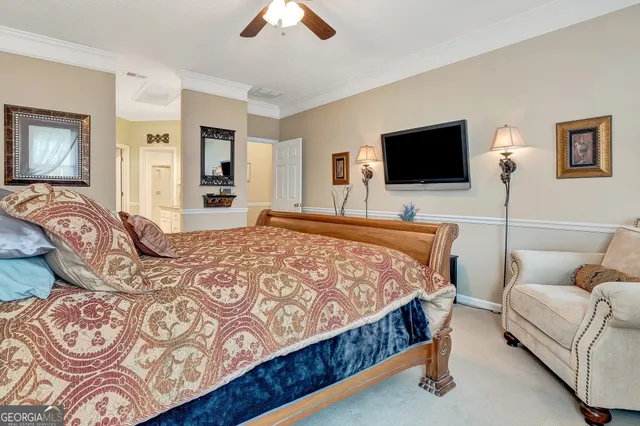 a bathroom with a granite countertop double vanity sink mirror and