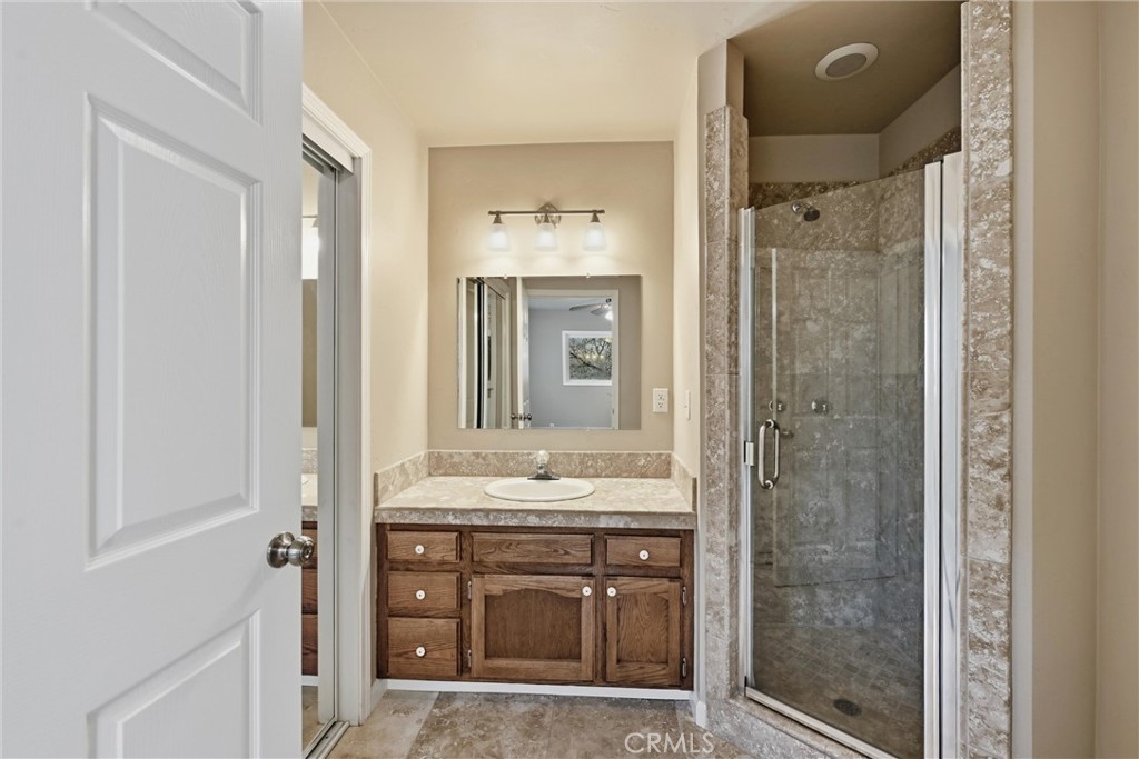19474 Donkey Hill Road Hidden Valley Lake, CA 95467 - Photo 18 of 38 Primary bathroom has walk in shower.