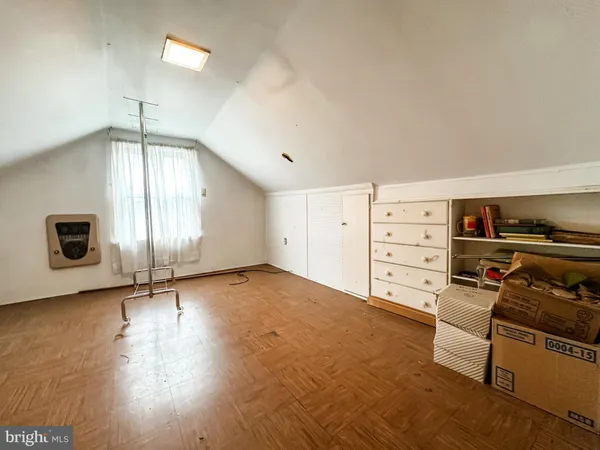 a view of a livingroom with a flat screen tv