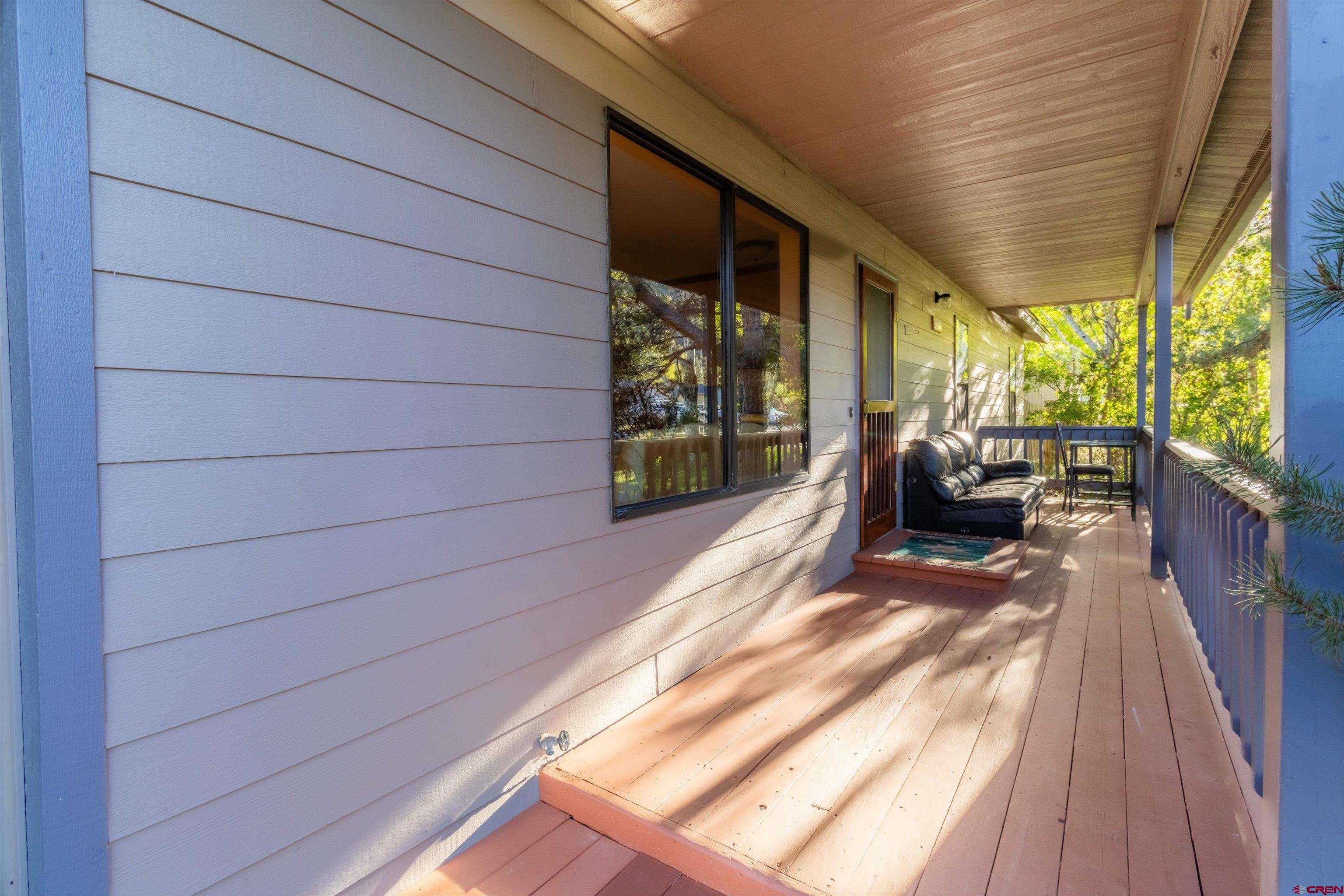 327 Hermosa Circle Durango, CO 81301 - Photo 28 of 32 a view of living room with furniture and a backyard