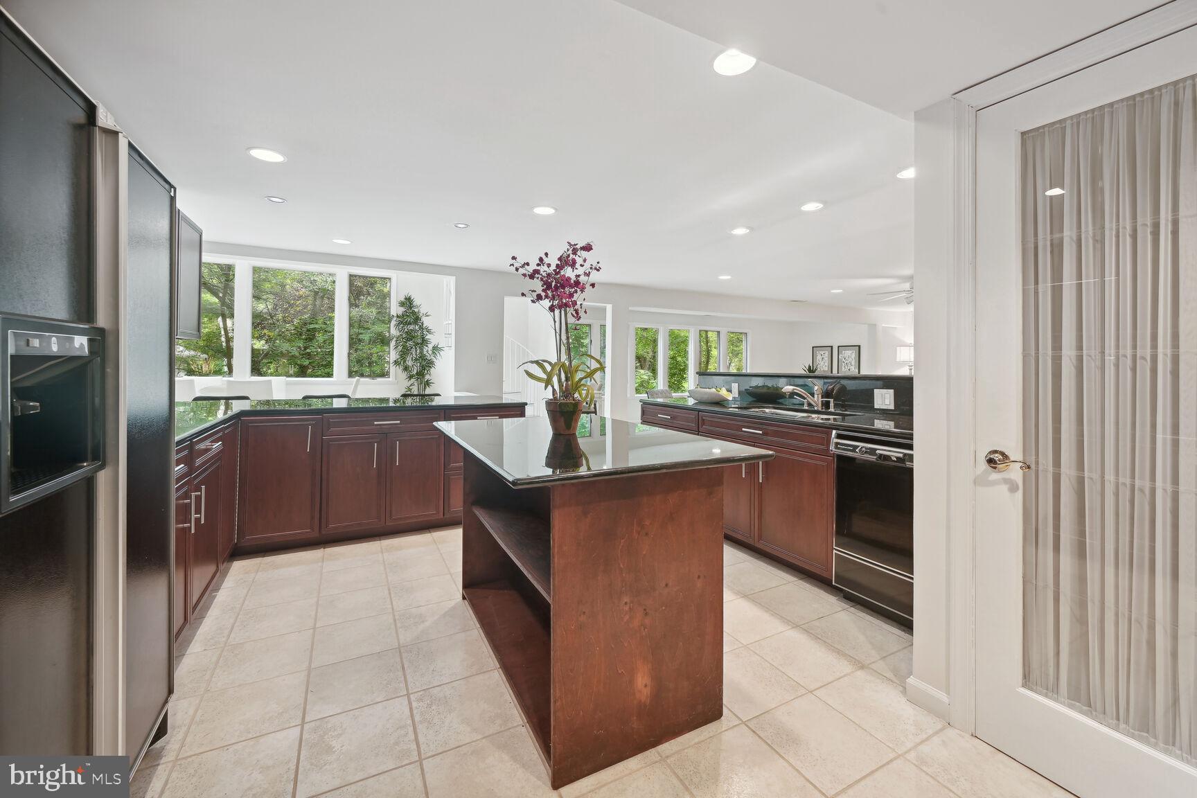 7204 Selkirk Drive Bethesda, MD 20817 - Photo 12 of 49 Kitchen Views to Beautiful Yard