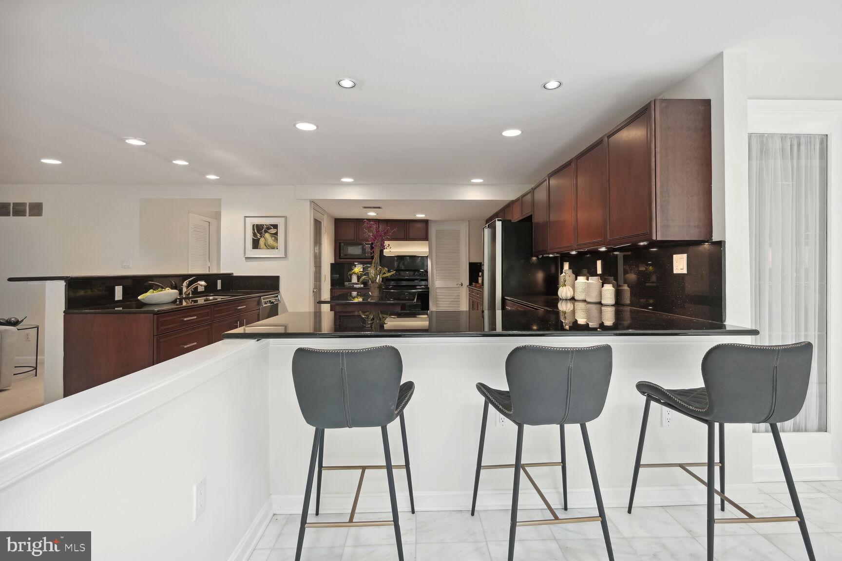 7204 Selkirk Drive Bethesda, MD 20817 - Photo 13 of 49 Counter Seating in Kitchen