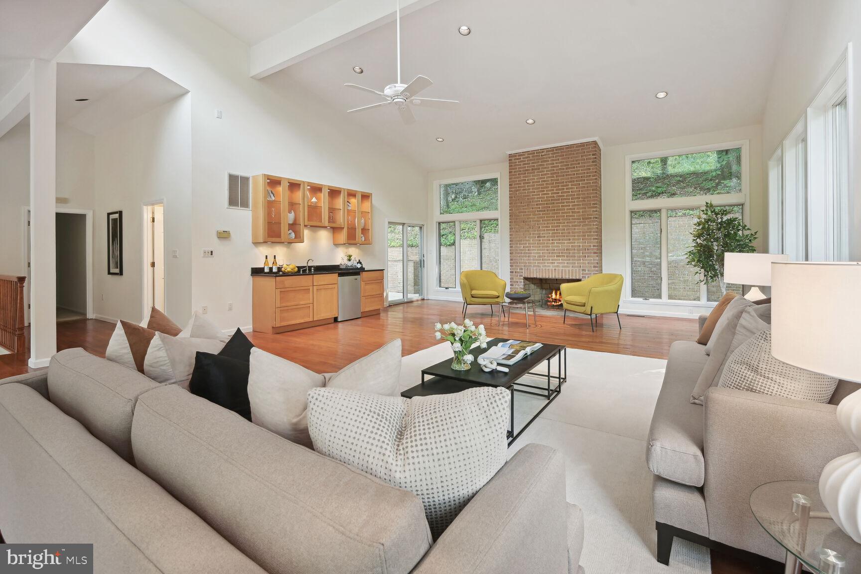 7204 Selkirk Drive Bethesda, MD 20817 - Photo 19 of 49 Built-in Wet Bar in Great Room