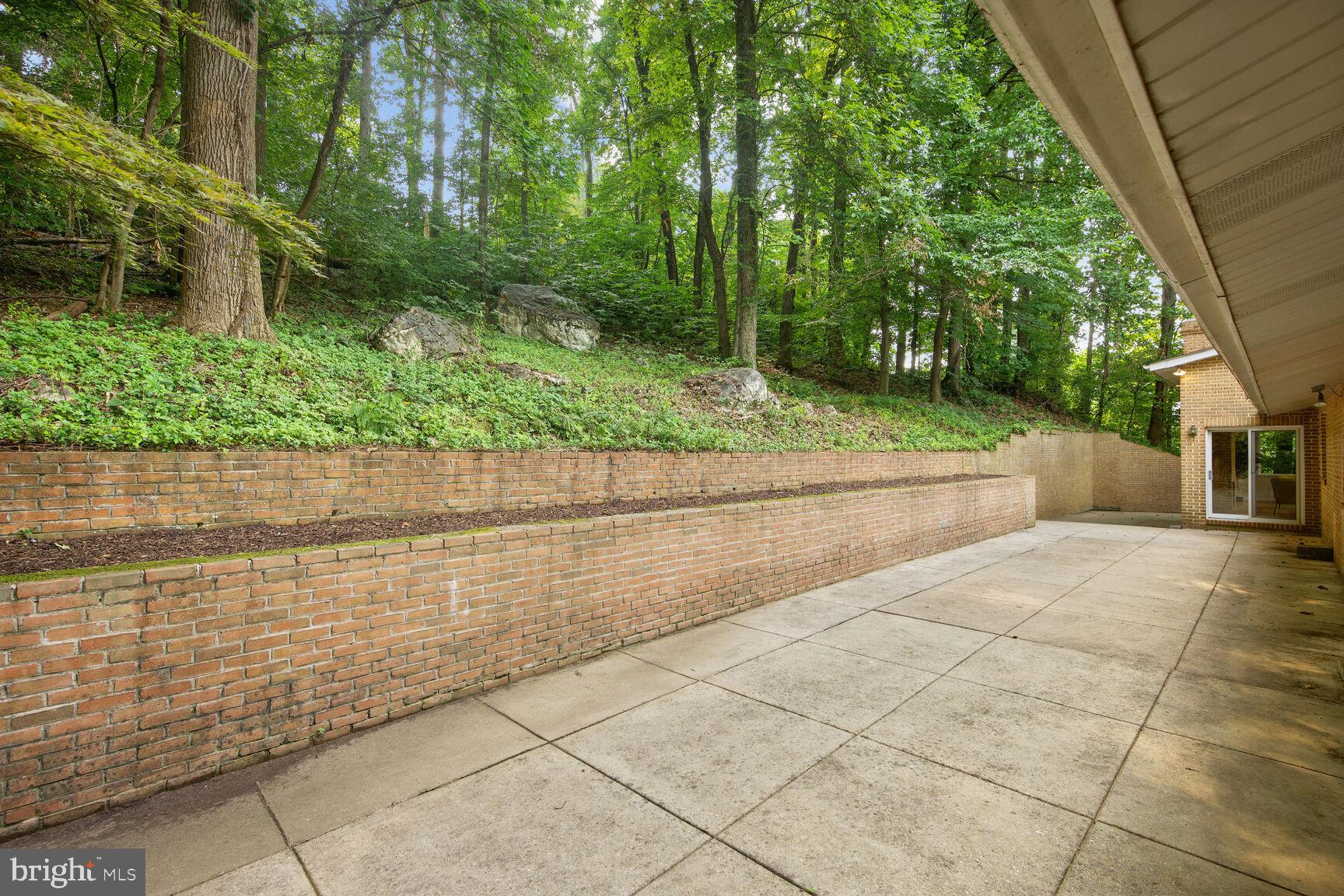 7204 Selkirk Drive Bethesda, MD 20817 - Photo 25 of 49 Expansive Rear Patio