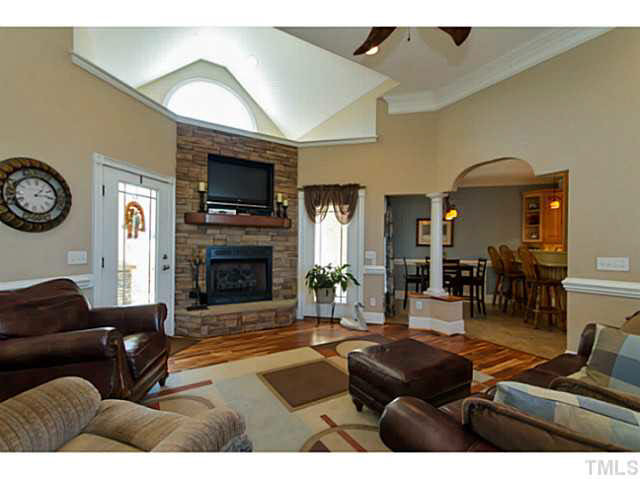 With Fireplace