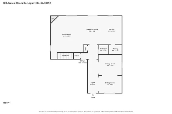 $469,900 | 489 Azalea Bloom Drive, Loganville, GA 30052