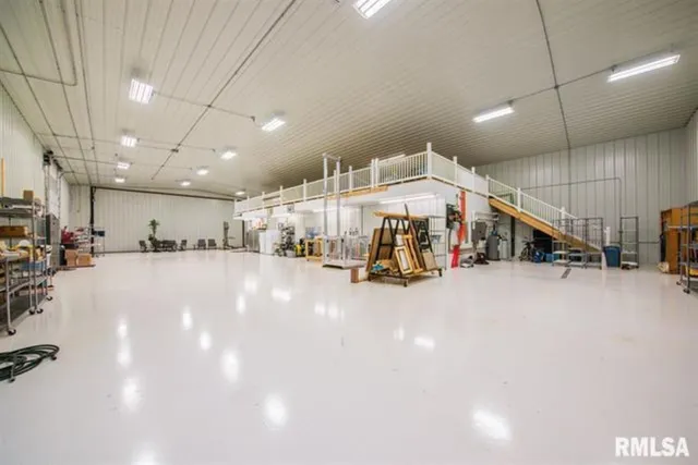 a view of a storage & utility room
