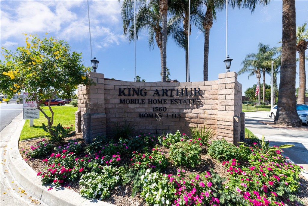 65 Round Table Drive, Unit 65 Riverside, CA 92507 - Photo 30 of 36 a view of a garden with a flower garden
