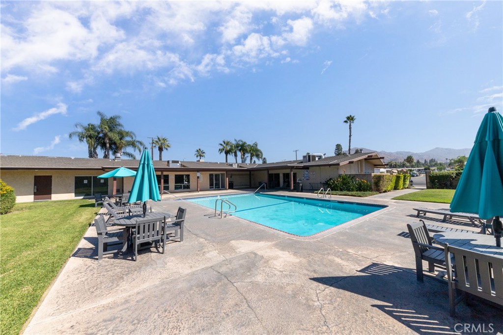 65 Round Table Drive, Unit 65 Riverside, CA 92507 - Photo 36 of 36 a view of a house with backyard porch and sitting area