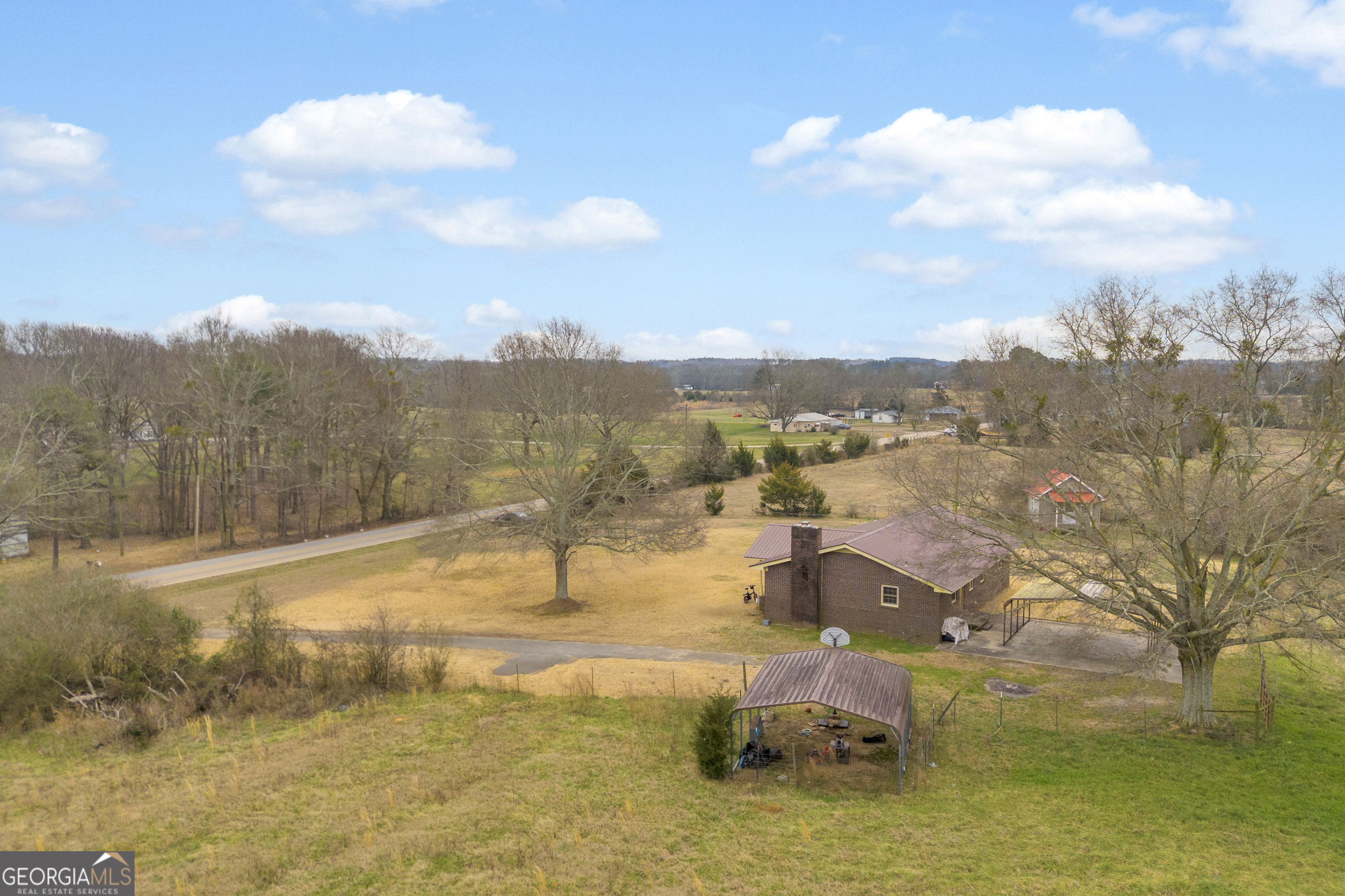 7743 Mt Olivet Road Hartwell, GA 30643 - Photo 29 of 42 a view of a lake with a mountain