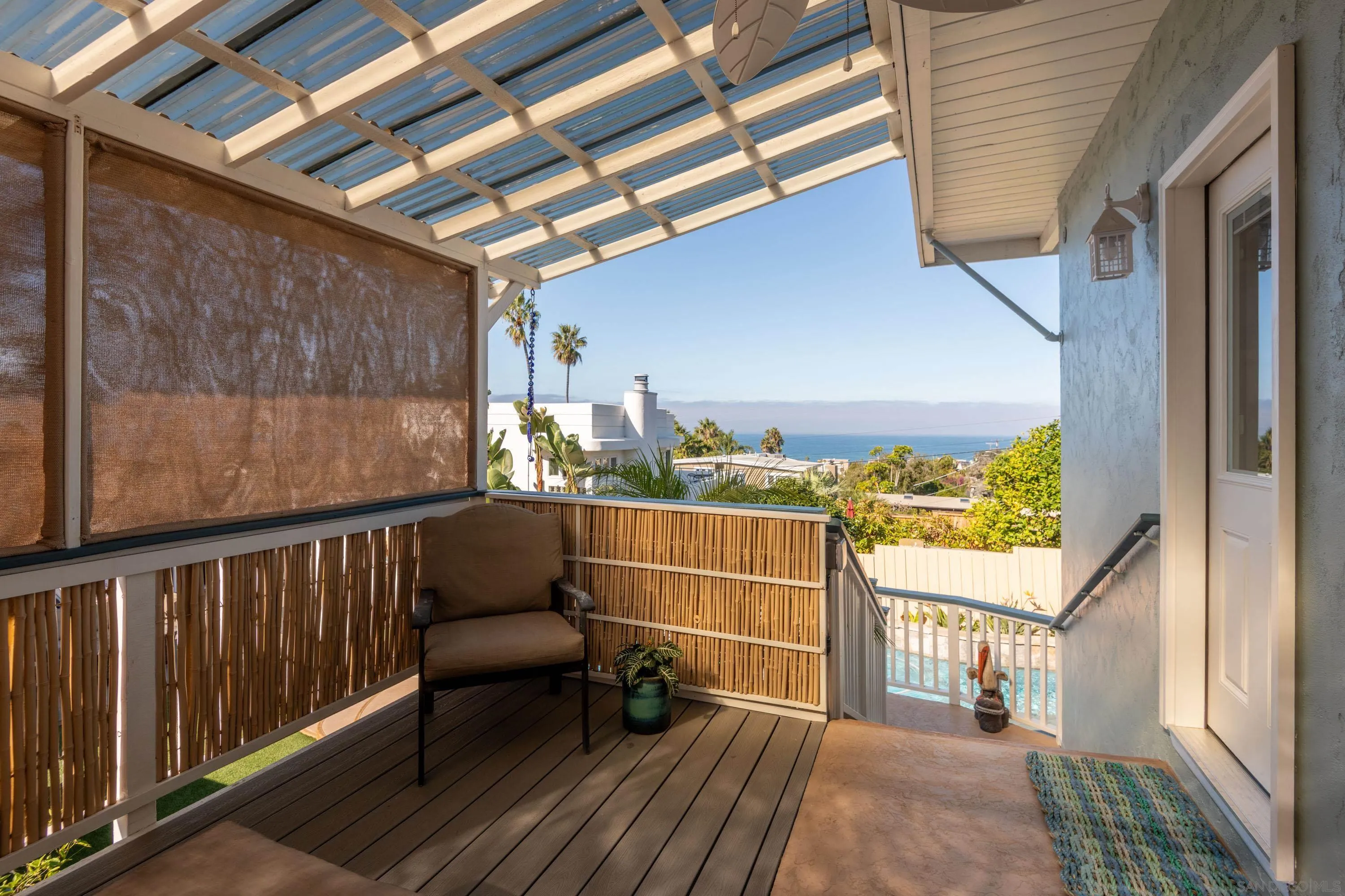 4484 Orchard Avenue San Diego, CA 92107 - Photo 27 of 36 a view of balcony with furniture