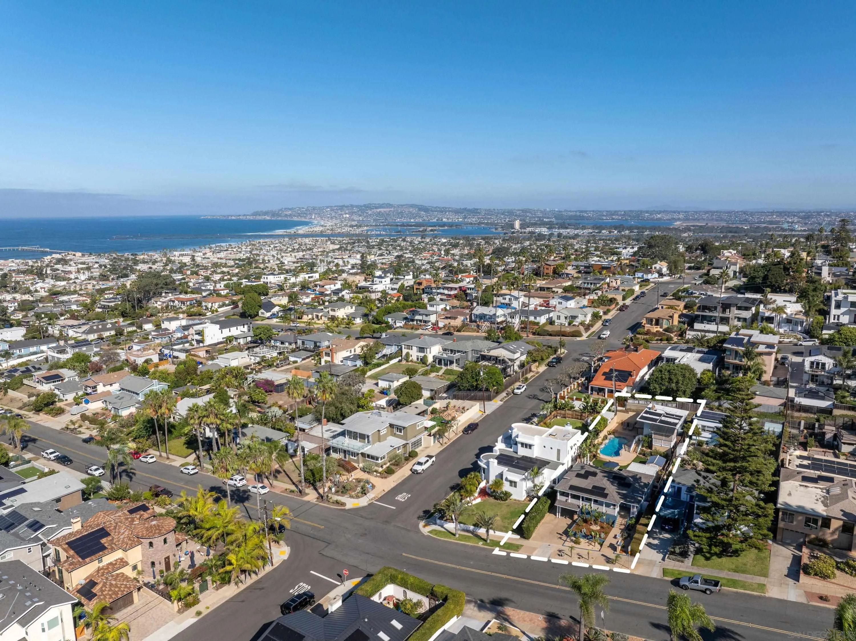 4484 Orchard Avenue San Diego, CA 92107 - Photo 32 of 36 an aerial view of multiple house