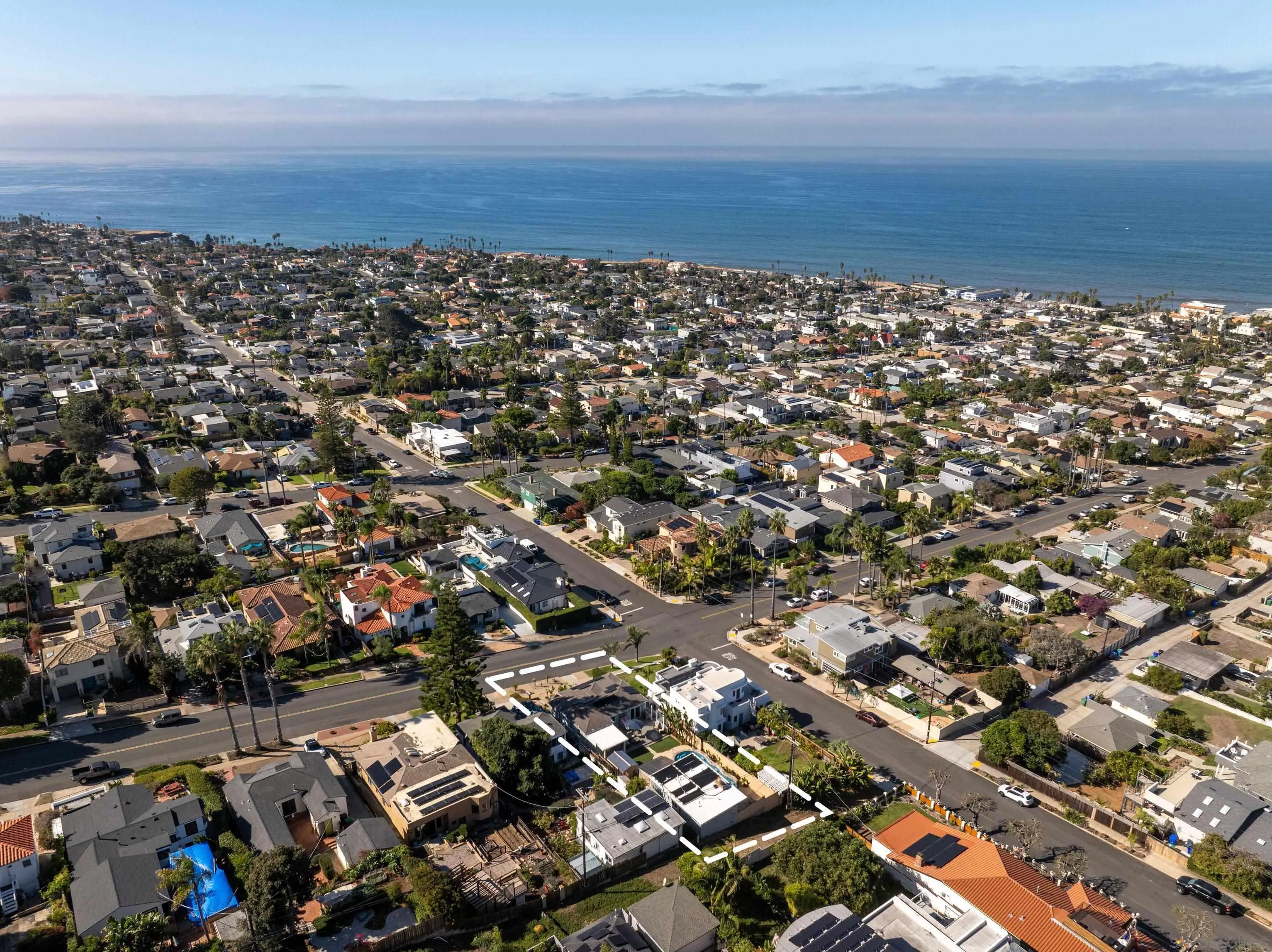 4484 Orchard Avenue San Diego, CA 92107 - Photo 33 of 36 an aerial view of a city