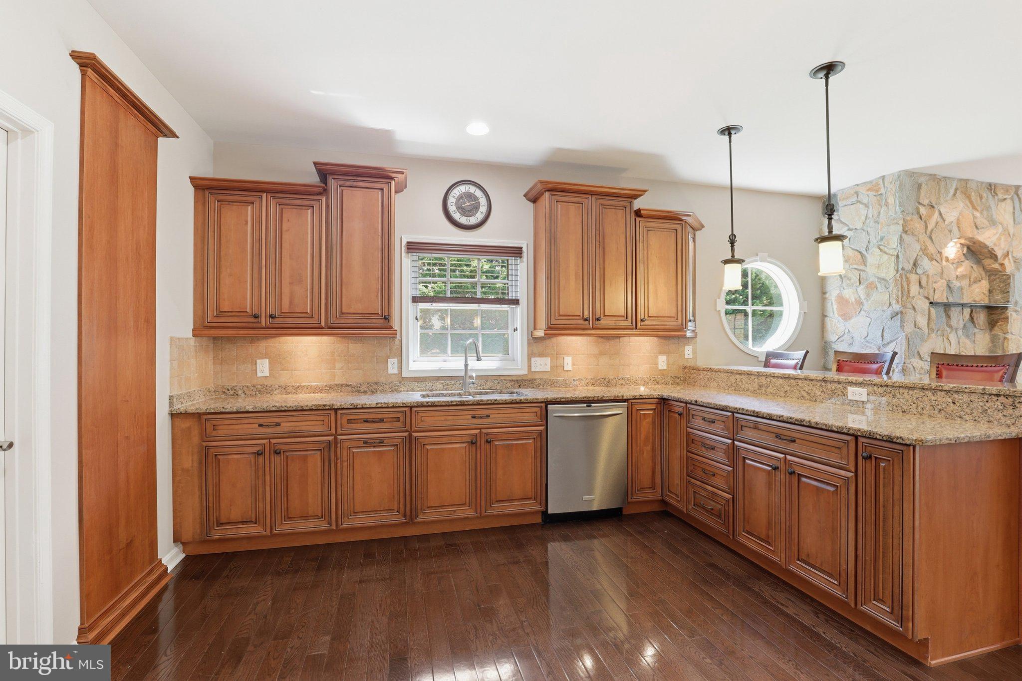 16932 Fitzgeralds Road Lincoln, DE 19960 - Photo 53 of 103 Warm wood tones in a modern kitchen.