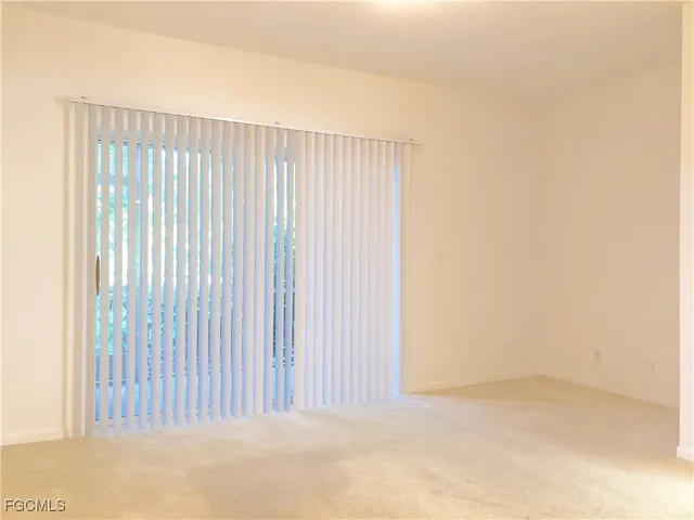 a view of a black and white wall