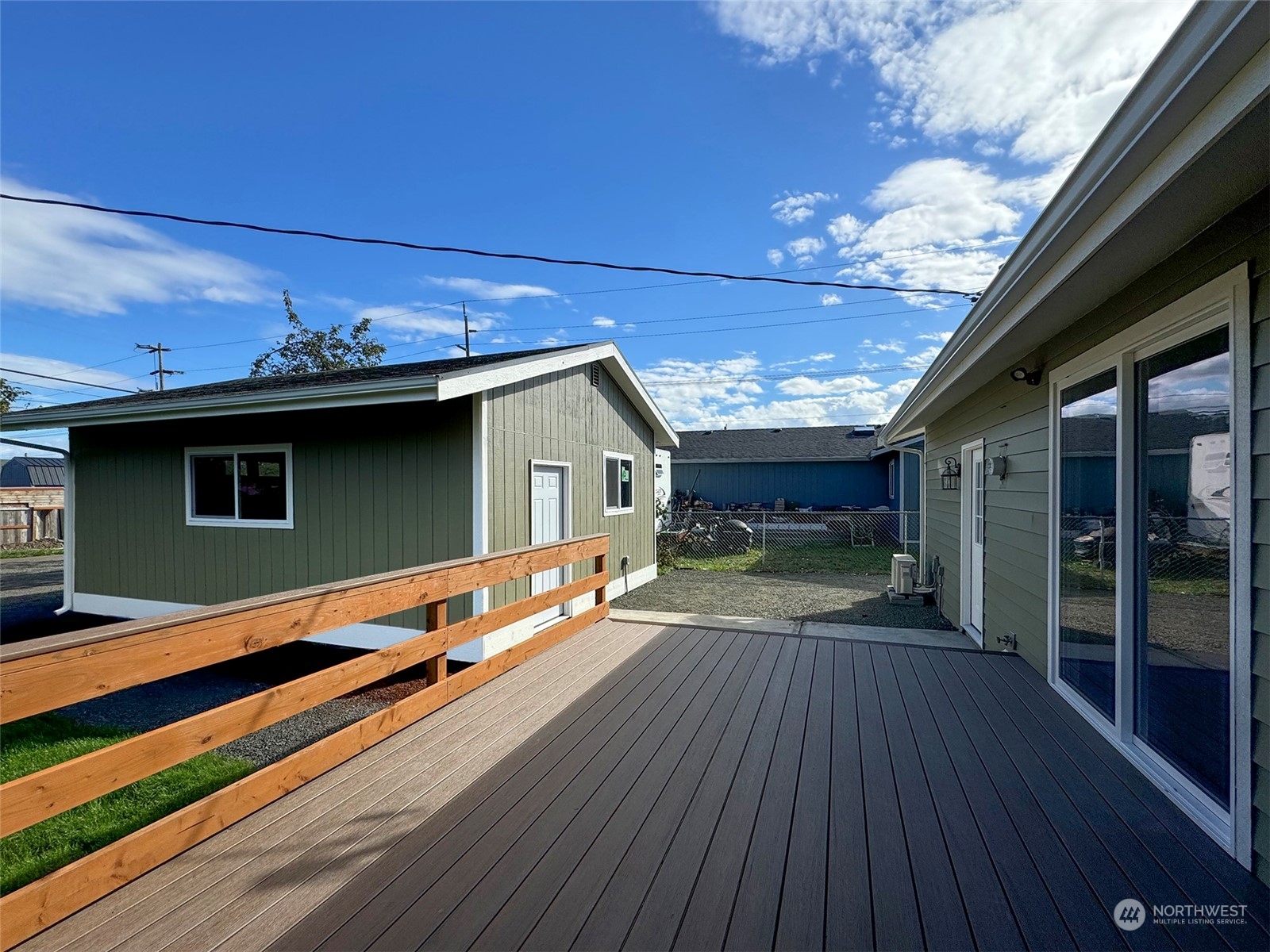 218 North Matriotti Avenue Sequim, WA 98382 - Photo 32 of 40 a view of house with backyard space