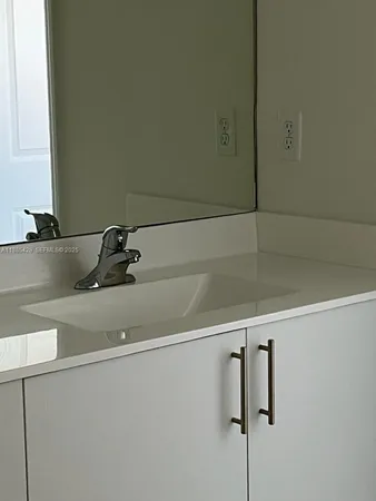 a close view of sink