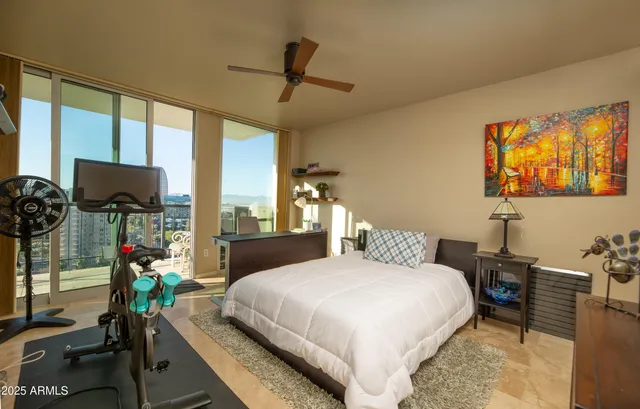 a view of a chairs and tables in the patio