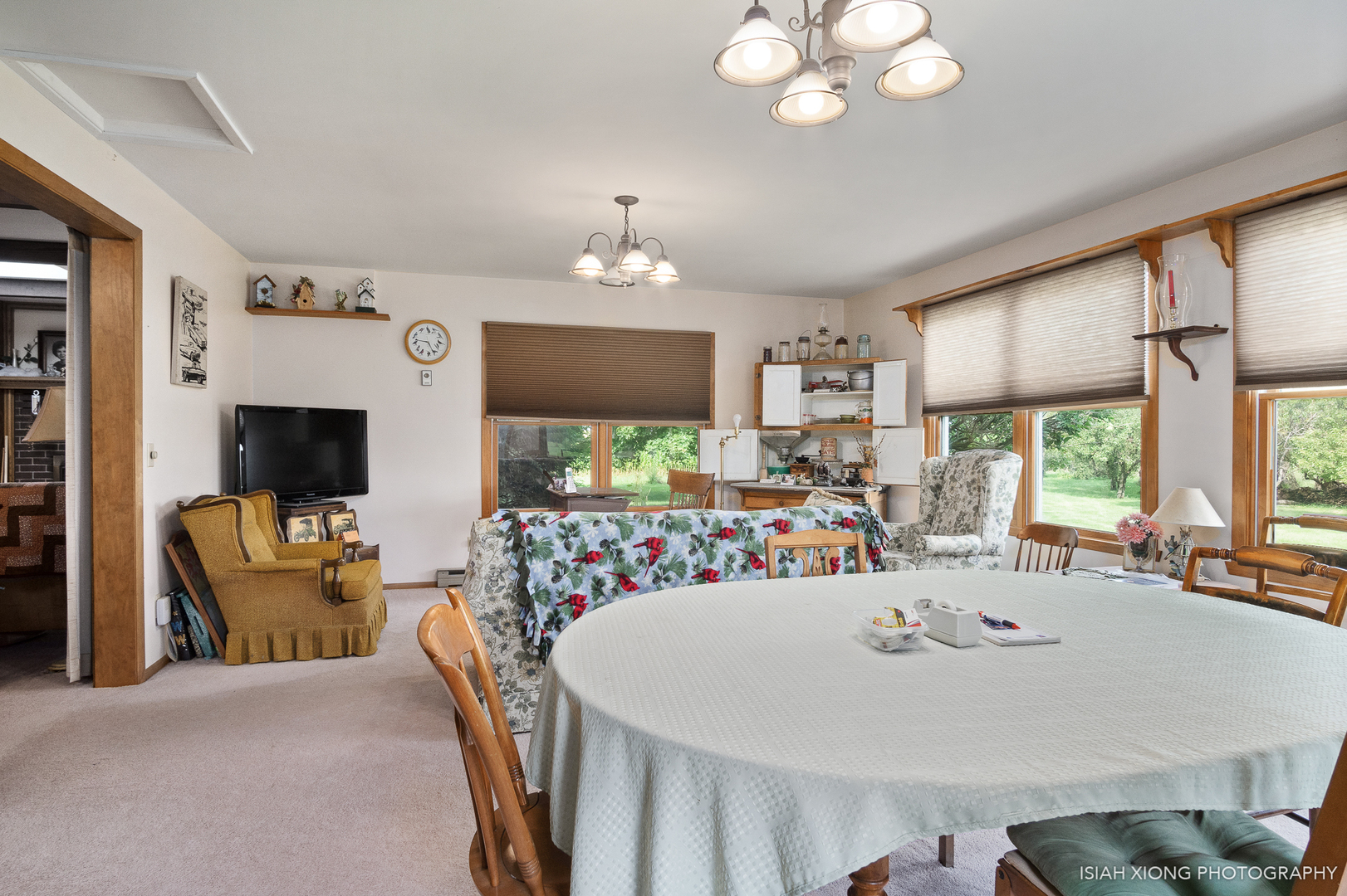 45W702 Wheeler Road Sugar Grove, IL 60554 - Photo 16 of 49 a view of a dining room with furniture window and outside view