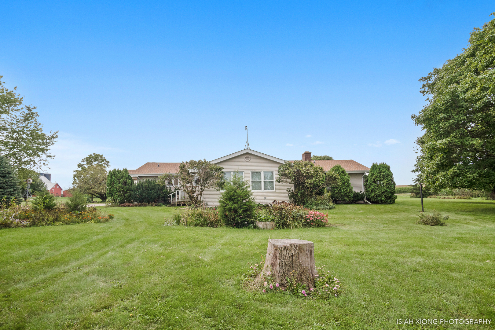 45W702 Wheeler Road Sugar Grove, IL 60554 - Photo 39 of 49 a view of a green field with trees in the background