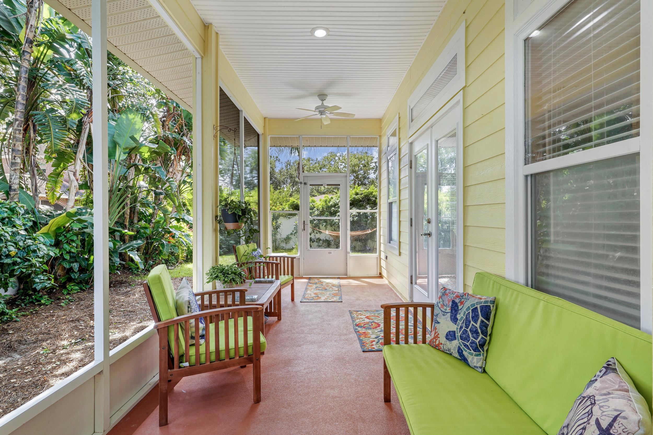 509 Twentieth Street St. Augustine, FL 32084 - Photo 4 of 40 a view of a two chairs in the balcony