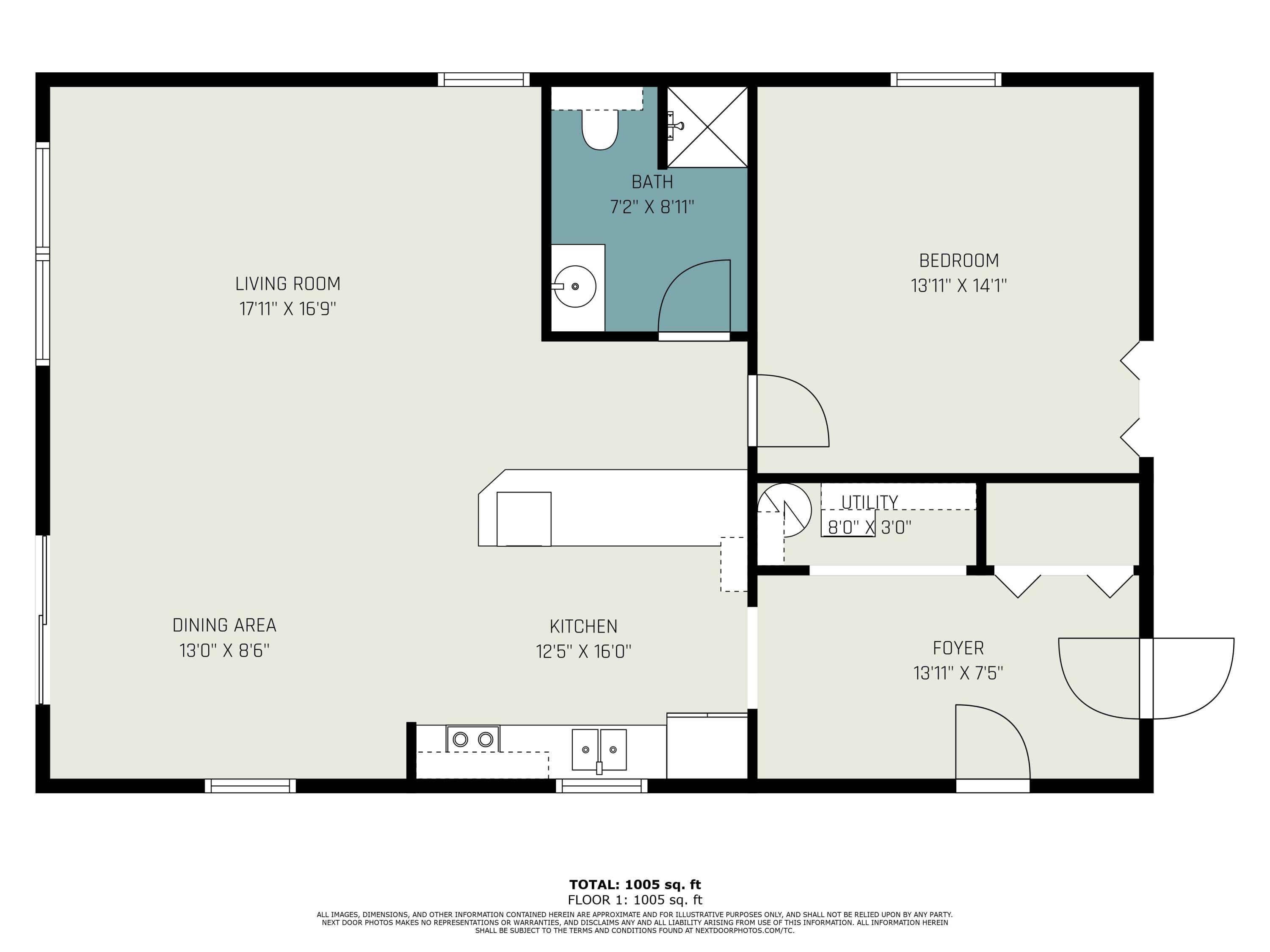 2702 East Hoague Road Free Soil, MI 49411 - Photo 42 of 43 Guest Quarters Floorplan