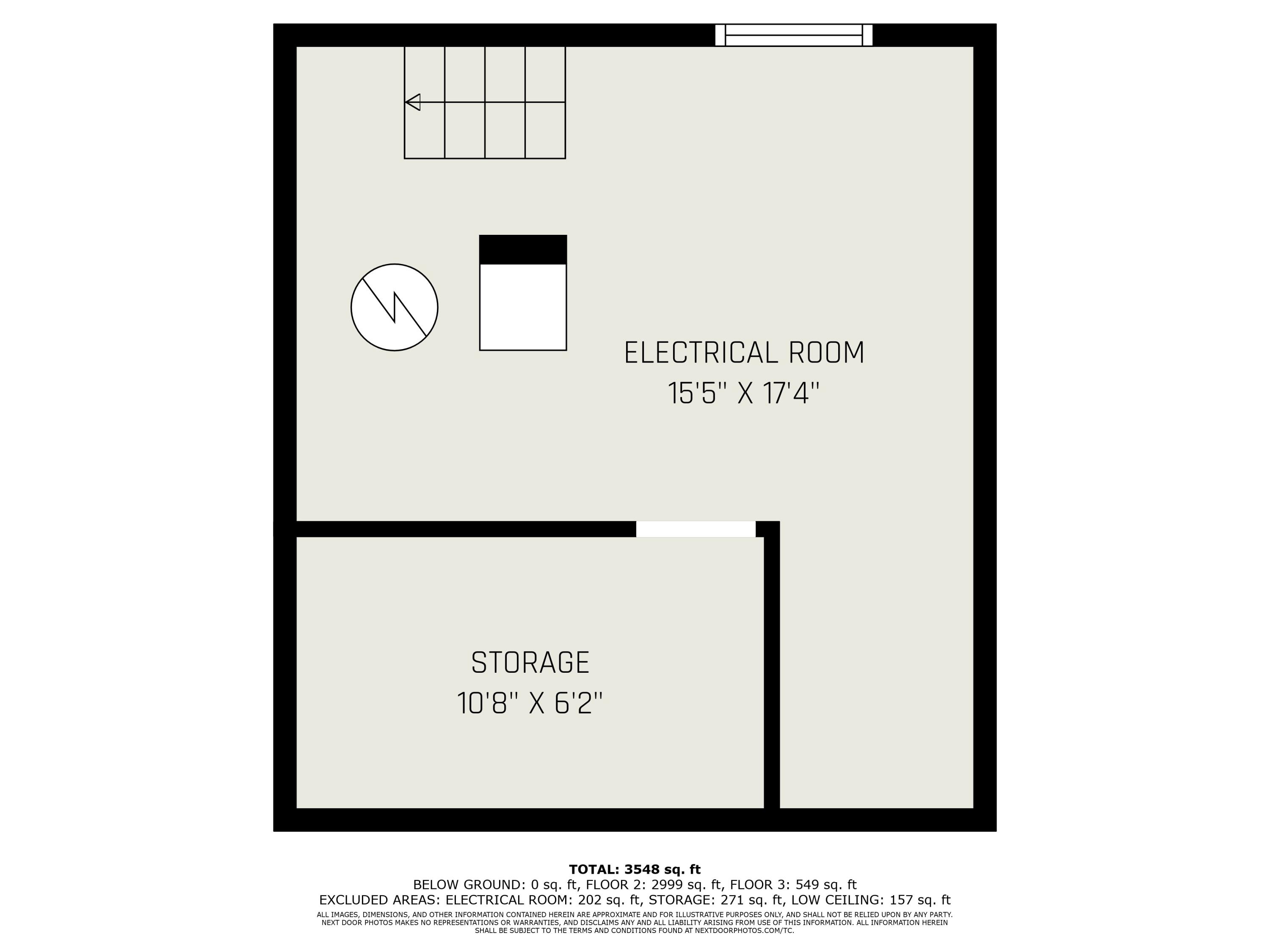 2702 East Hoague Road Free Soil, MI 49411 - Photo 43 of 43 Basement Floorplan