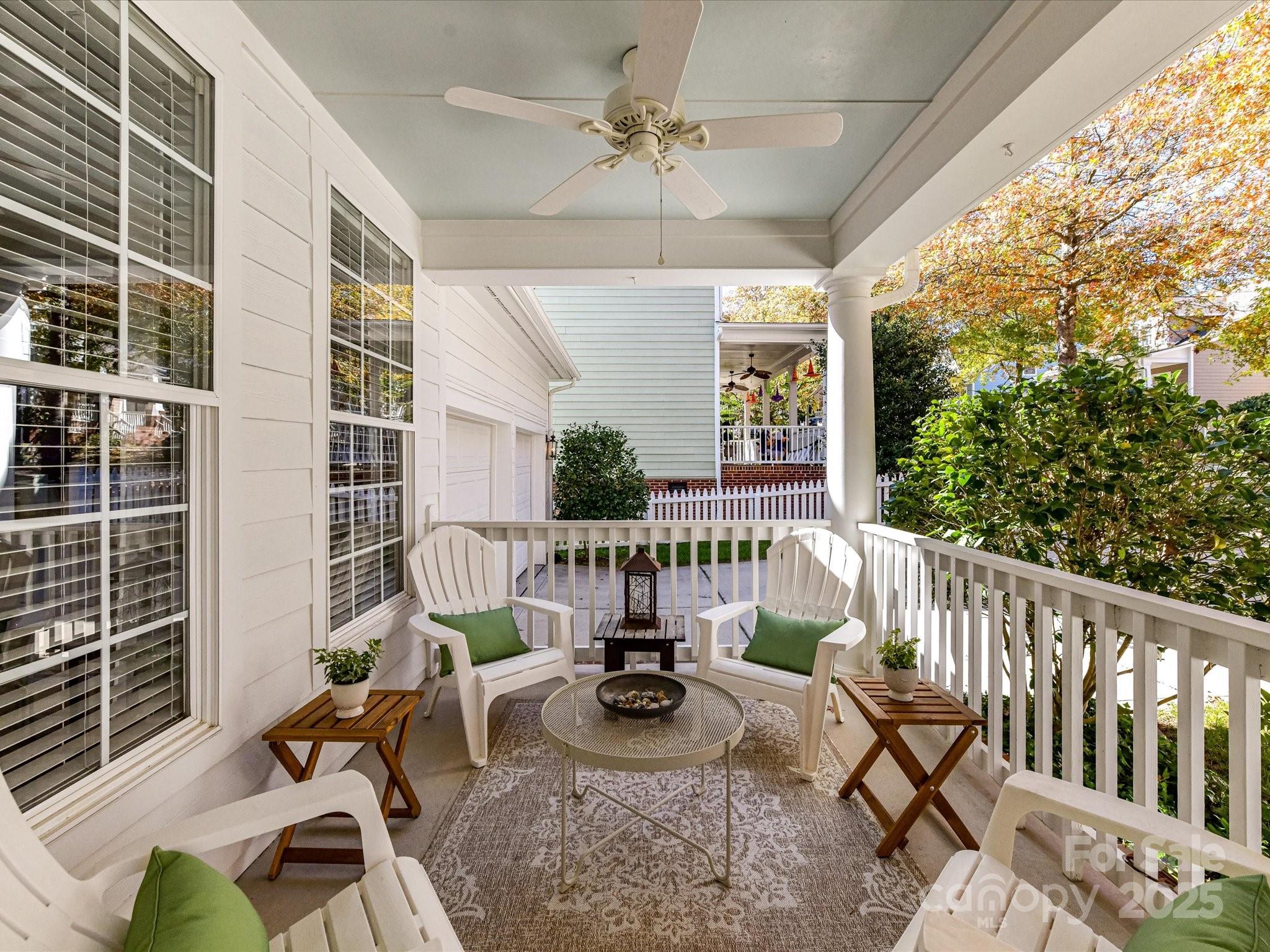 238 Fairview Lane Davidson, NC 28036 - Photo 5 of 40 a view of a deck with furniture