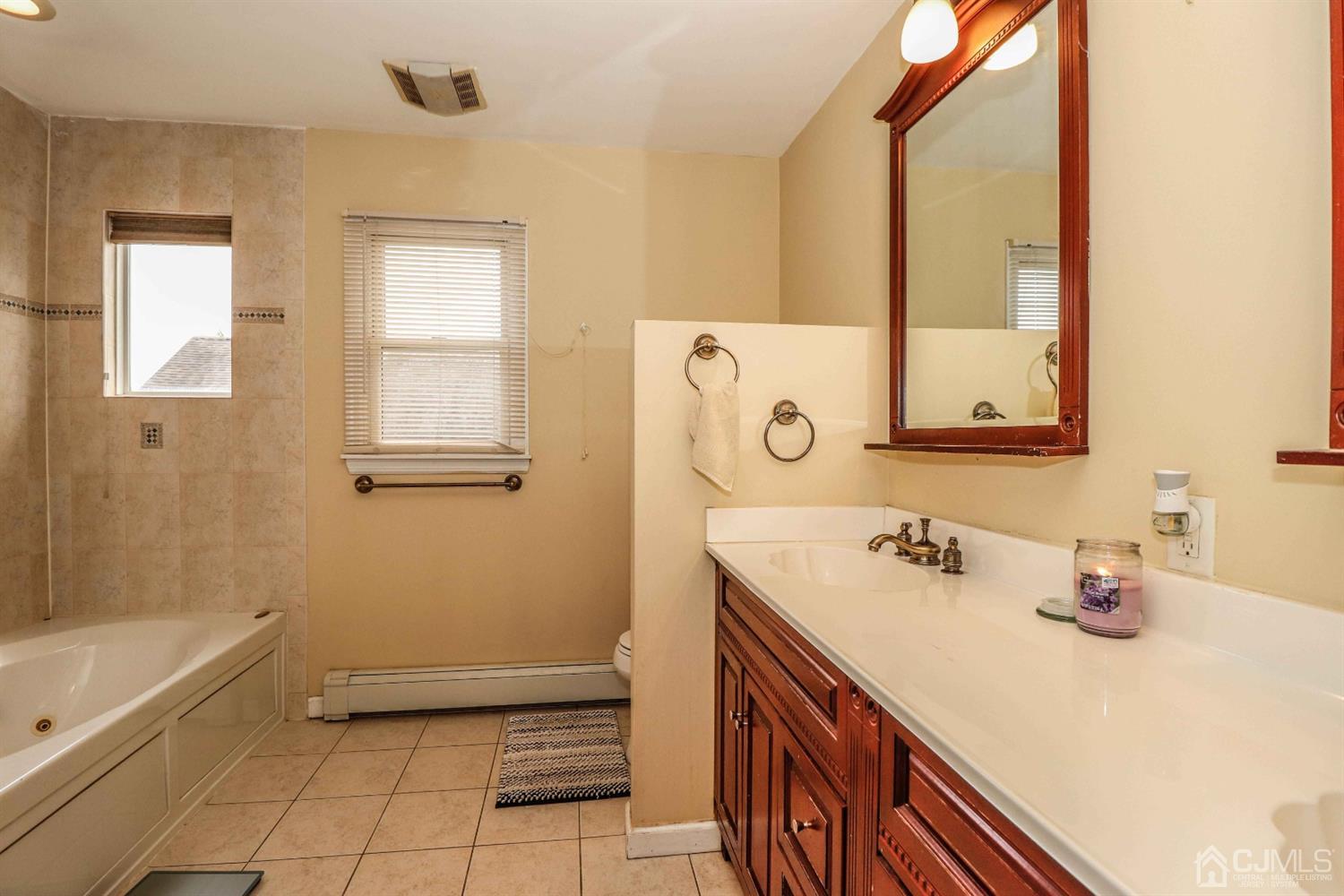 166 Brower Avenue Edison, NJ 08837 - Photo 31 of 48 a bathroom with a sink and a bathtub