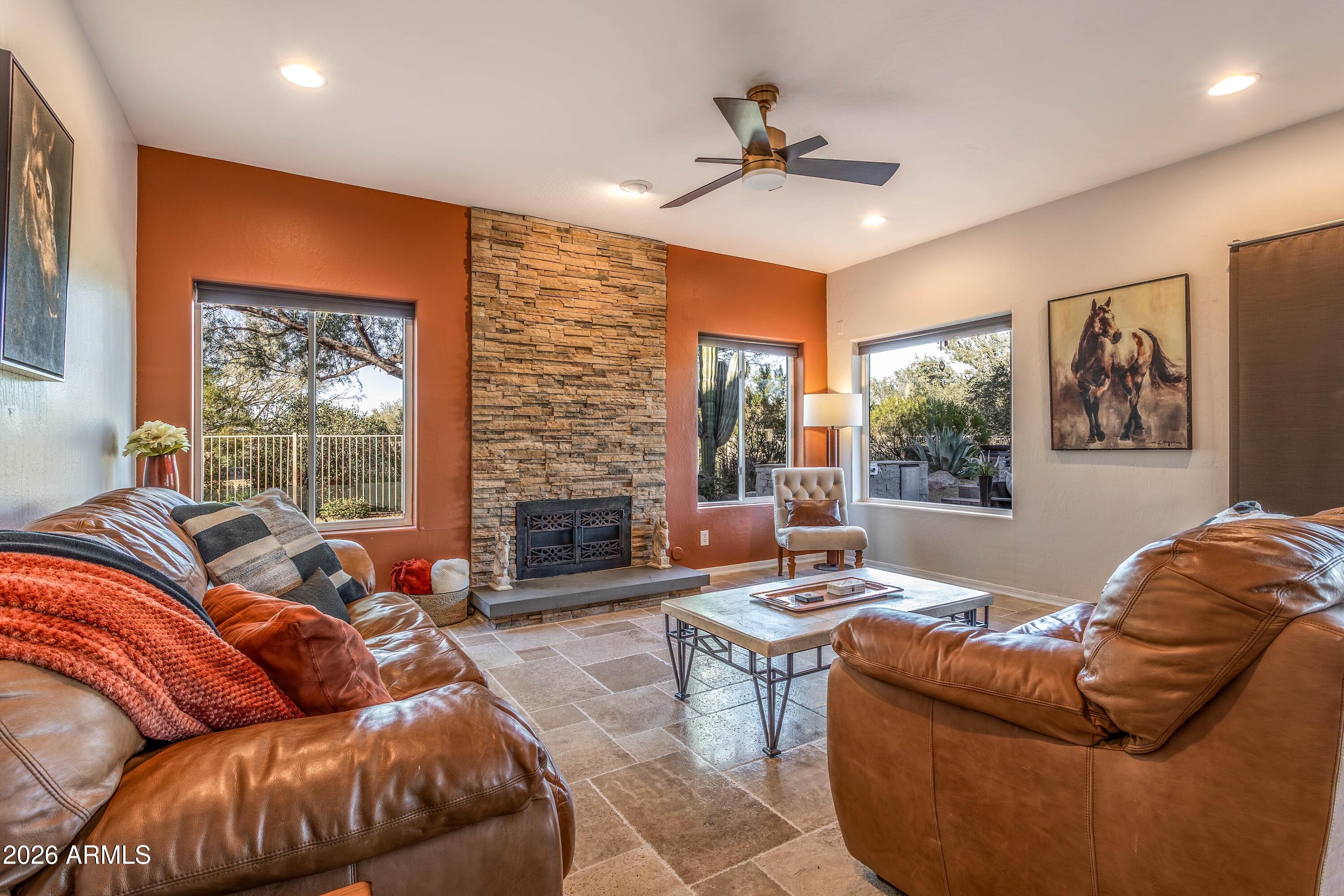 4727 East Rancho Caliente Drive Cave Creek, AZ 85331 - Photo 27 of 76 living room