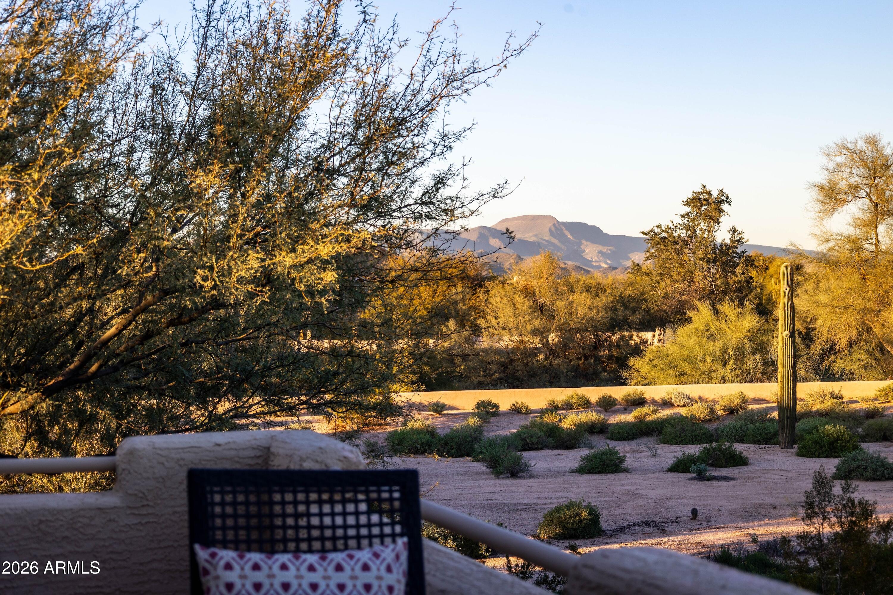 4727 East Rancho Caliente Drive Cave Creek, AZ 85331 - Photo 49 of 76 primary bedroom balcony view