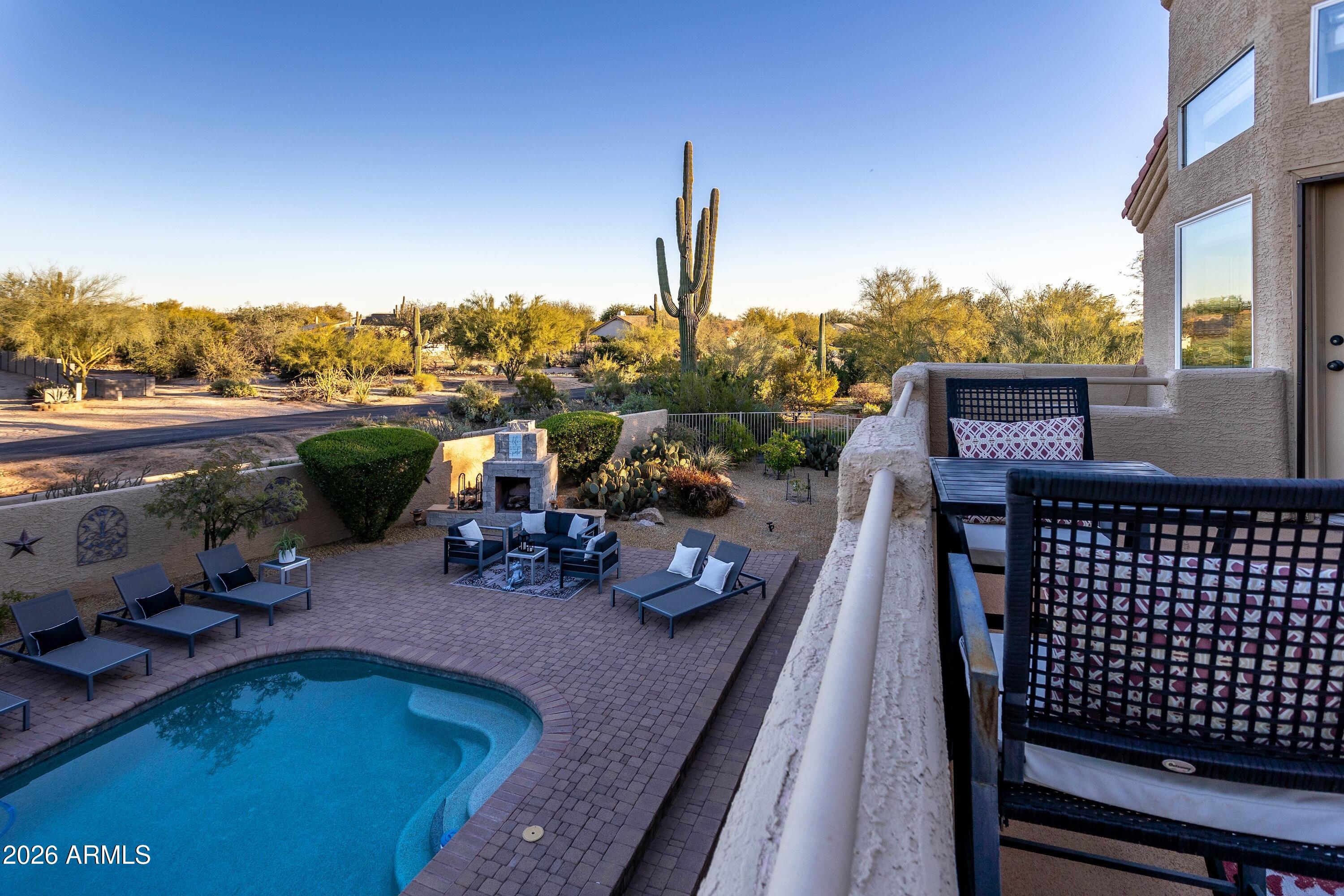 4727 East Rancho Caliente Drive Cave Creek, AZ 85331 - Photo 48 of 78 primary balcony view