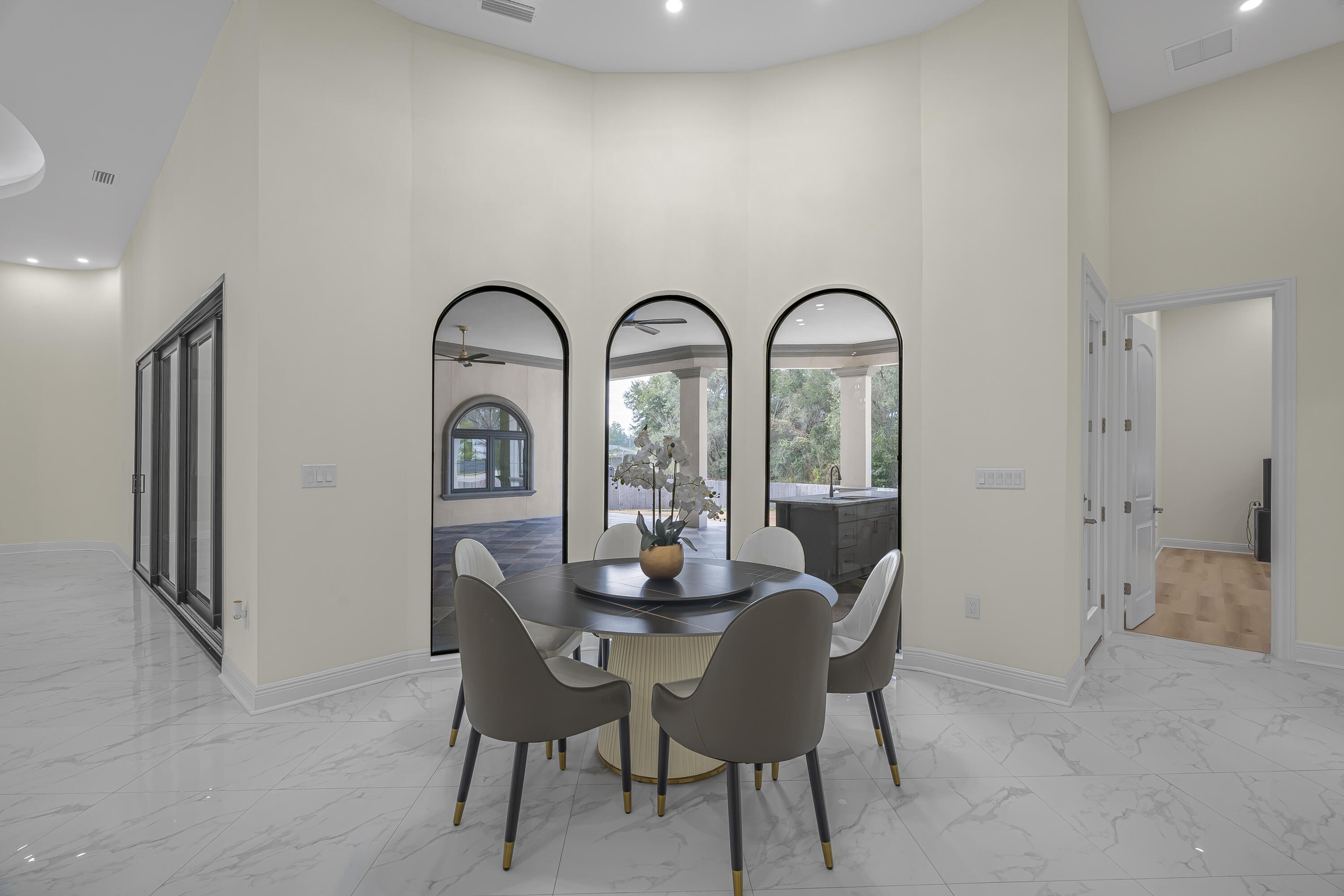 8073 Thoroughbred Road Pensacola, FL 32526 - Photo 42 of 65 a dining room with furniture and window