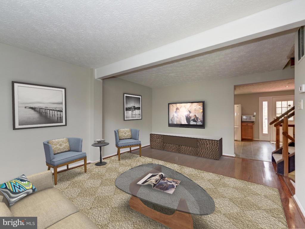 11565 Ivy Bush Court Reston, VA 20191 - Photo 3 of 30 Virtually Furnished-Living Room