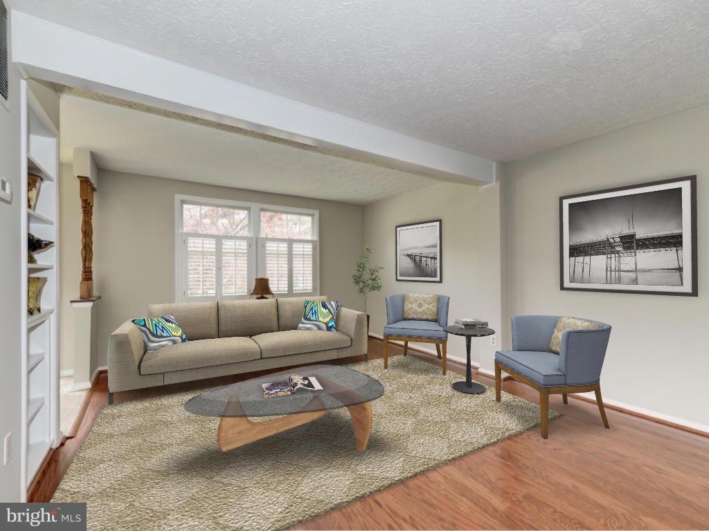 11565 Ivy Bush Court Reston, VA 20191 - Photo 5 of 30 Virtually furnished-Living Room