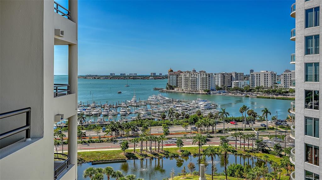 1255 North Gulfstream Avenue, Unit 1101 Sarasota, FL 34236 - Photo 16 of 75 a view of a city with tall buildings