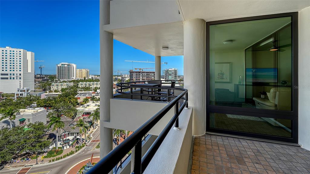 1255 North Gulfstream Avenue, Unit 1101 Sarasota, FL 34236 - Photo 24 of 75 a view of balcony