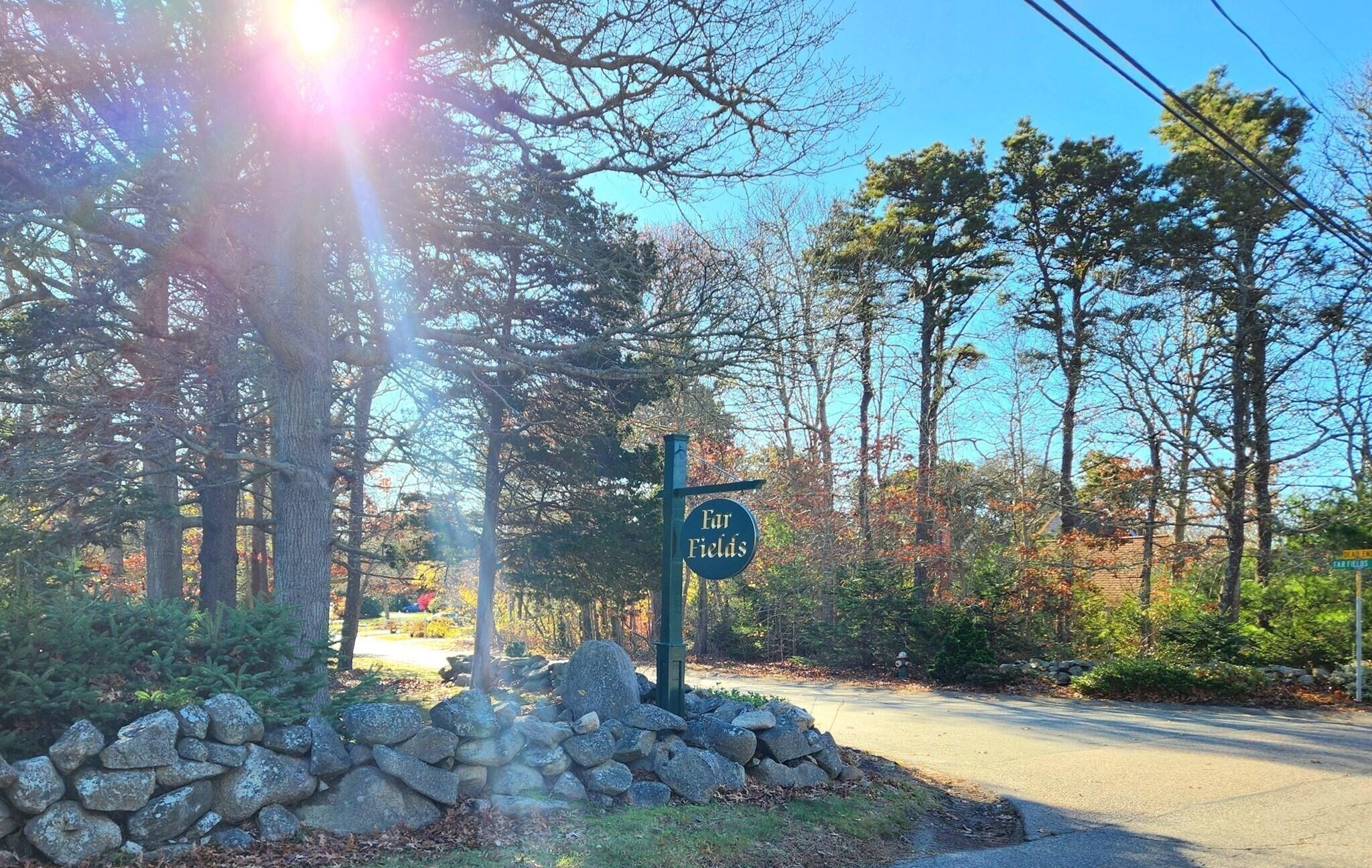 176 Far Fields Road Brewster, MA 02631 - Photo 3 of 44 Far Fields Road Sign 3